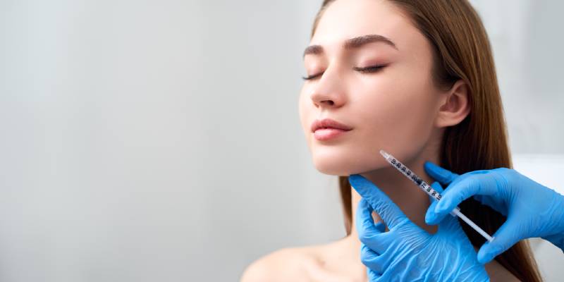 Injecting Chin Filler